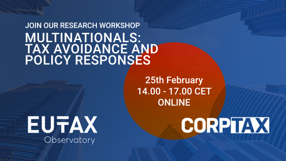 CORPTAX and EU Tax Observatory Workshop on Multinationals, 25 February 2022